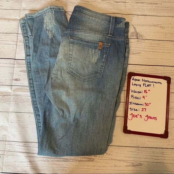 Joes Jeans Distressed Jeans Sz 27 - Picture 12 of 12